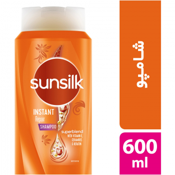 شامپو مو آسیب دیده Instant Restore سان سیلک 600 میلی لیتری